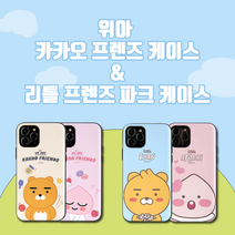 아이폰12미니프로맥스 /갤럭시 카카오프렌즈 마그네틱 도어 카드수납 무선충전가능 범퍼케이스