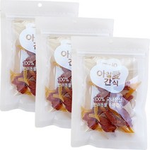 아침애 강아지 수제간식 3개세트 특가전, 3개, 고구마와 닭가슴살70g