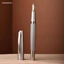 Hongdian 홍디안만년필 6013s 홍전만년필 실버블랙, 상세이페이지 참고, 실버선물상자(잉크포함)EF