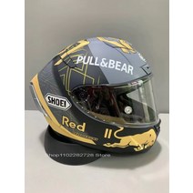 쇼에이 헬멧 풀페이스 시스템 오픈페이스 클래식 agv SHOEI x 14 마르케즈 풀베어러 풀 페이스 오토바이 헬, 01 helmet