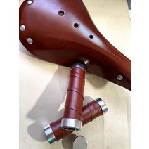 브룩스 B17 브롬튼 가죽 안장 핸들바 손잡이 핸들커버