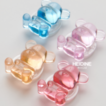 HEIDINE 하이디네 / 브릭베어 투명레진 스마트톡 거치대 핸드폰 악세사리, 1.핑크