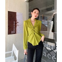 HQINT 가을 겨울 셔츠 블라우스 여성셔츠 빅사이즈셔츠 여자 오피스룩 ZA-79709