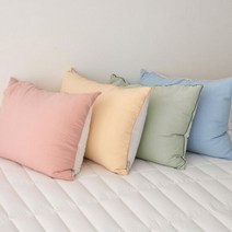 [올리비아데코] 쥬브 먼지없는 세미워싱 누비 베개커버(50X70)