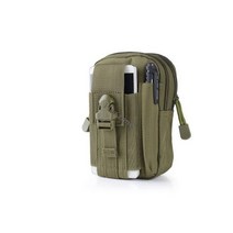 군용백팩 전술 허리 가방 벨트 팩 군사 Molle 홀스터 지갑 파우치 남자 야외 작업 캠핑 사냥 도구 작은 소프트 백, 육군 녹색