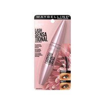 메이블린 래쉬 센세이셔널 풀 팬 이펙트 볼륨 마스카라, Brownish Black, 9.5ml