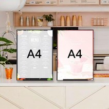 슬림자석 L형 A4 안내용 테이블POP대 옥외광고 견고한