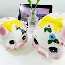 [컨플릭] 복돼지 도자기 저금통, 1개