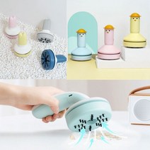 데스크탑 디월스 모음 진공 미니 미니청소기 청소기 [CL]KC인증, 큐티오리 핑크(C503-1)