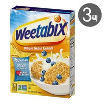 Weetabix 위트빅스 동곡물 시리얼 비스켓 400g X 3팩, 3개