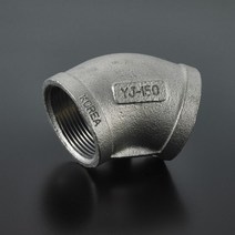 영진 스테인리스 나사식 관이음쇠 - 45˚ 엘보 Elbow 32A, 1개