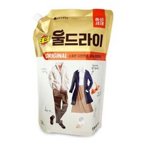 울드라이 오리지널 리필형 1.3L 울샴푸아웃도어고급울샴푸 고급의류 니트세제 니트세탁 민감한옷 사계절 속옷빨래 속옷세제 속옷세탁 순한세정제 아기옷 아기옷, 본상품