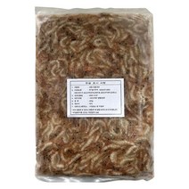 힘찬푸드 냉동 민물새우 400g 2팩 인도산 김장용, 10팩