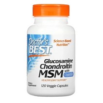 Doctors best 닥터스베스트 글루코사민 콘드로이틴 MSM 유황 120정