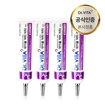 닥터비타 기미 잡티 미백 주름개선 집중케어 저자극 멀티 비타민 AC 크림 30ml, 4개