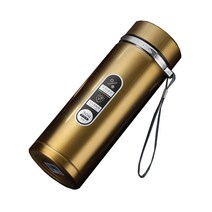 윌밍로 스테인리스 텀블러 800/1000ml, 금색, 1000ml