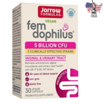 Jarrow Formulas 우먼스 펨 도피러스 유산균 캡슐, 30개입, 1개