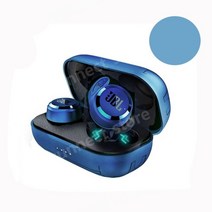 오리지널 JBL T280 TWS 무선 헤드폰 블루투스 이어폰 베이스 방수 스포츠 음악 헤드셋 마이크 이어 버드 포함, 블루