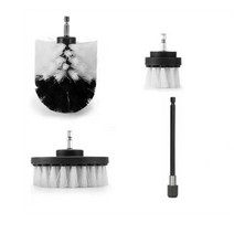 23.5453939 brush Attachment set power 스크러버 brush car polisher 욕실 청소 키트 with Extender 주방 청소 도구, 3pcs 및 확장 막대