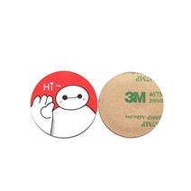 CUID 재기록 가능 쓰기 NFC 카드 코인 40mm 13.56MHz 안드로이드 앱 MCT 전화 스티커 RFID 액세스 제어 토, 05 10Pcs, 없음