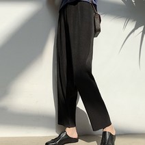 퀸앤조이 주름옷 플리츠 시크 밴딩팬츠