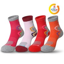 싹스몰 ATB기능사 바닥곡선 중목 5켤레 여성양말 등산양말 스포츠양말
