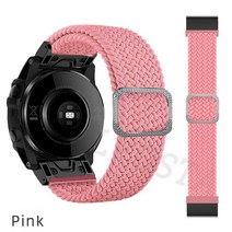 스트랩Garmin Fenix 5 5X Plus 6X Pro 3 HR 사파이어 7 7X Epix Loop 나일론 Smartwatch 손목 밴드 팔찌 용, 05 5_11 26mm Descent Mk1 MK2