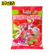오키오 스트로베리 구미 젤리 츄잉캔디 100g, 80g, 1개