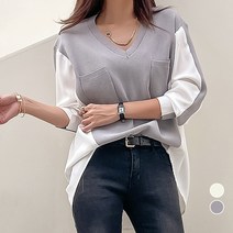 [나크21] (55~88) 반전 언발 블라우스 NK21-T-46