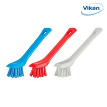 바이칸 스크럽 브러쉬(하드)(27x150x30mm), 빨강
