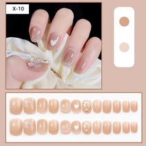 [PJF신상품] 셀프 네일팁 리본 하트 네일스티커 젤네일스톤X-10, 쿠팡 파주친구 1, 쿠팡 파주친구 본상품선택, 쿠팡 파주친구 본상품선택