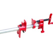 파이프 클램프 헤비 홈 우드 접착 파이프 클램프 고정 장치 빠른 고정 클램프 금속, 1개