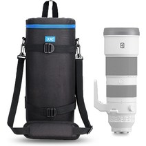 JJC 렌즈파우치 탐론 SP 150-600mm F5-6.3 시그마 150-500mm F5-6.3, 140 x 370mm
