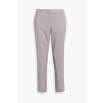 파비아나 필리피 Cropped merino wool 스트레이트 레그 팬츠 - Lilac 216930