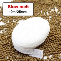 낚시용품 물고기 도구 장비10m carp 낚시 미끼 보일리 가방 수용성 pva 메쉬, 25-슬로우 멜트