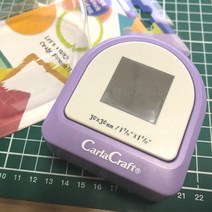 꽃모양 원형 펀칭 타공 캐릭터 모양 펀칭기 자르기, 상세페이지 참조, 30mm 정사각형