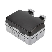 방수플러그 방수콘센트 야외소켓 CoRui-야외 방수 13A 영국 더블 소켓 스위치 이중 IP66 외부 사용 스, 01 220V_01 Sockets_01 UK, 01 벽면 소켓