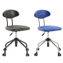 등받이환의자 거실 이쁜 의자 진찰용 과학실 실험실 편한 체어_[230425EA], 차밍(이동식)_검정, 본상품선택