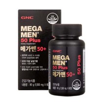 GNC 메가맨 50+ (60정), 단일속성, 없음