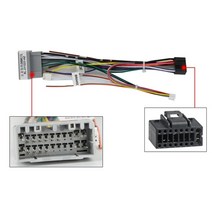 자동차 오디오 지프 나침반에 대 한 Canbus 상자와 16PIN 안 드 로이드 전원 케이블 어댑터 2007 2009 라디오 배선 하네스, [02] Compass cable