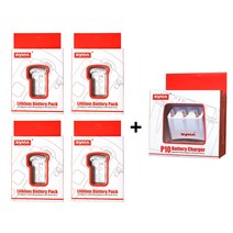 SYMA X5UW-D, 배터리4개+3IN1멀티충전기