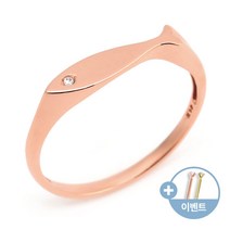 [비앤비골드]14K18K 심플 슬릿 물고기 반지 NPR28501