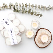 안녕오월 티라이트캔들 향초 소이캔들 미니양초 4구/6구/9구, 9구, 14. 유칼립투스