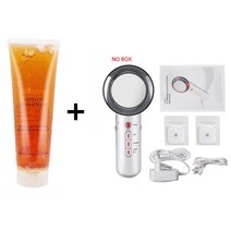 갈바닉마사지기 고주파마사지기 얼굴마사지기 3in 1 얼굴 리프팅 EMS 적외선 초음파 바디 마사지 장치 슬리, 04 No Box Gel-A