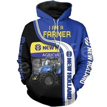 편하고 막 입기좋은 후드티 후드집업 Tessffel 작업자 파머 트랙터 악기 재미 NewFashion 긴 소매 3DPrint 지퍼후드스웨터자켓남성여성 A9