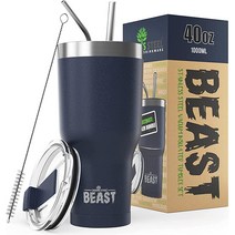 Greens Steel 비스트 40온스 진공 단열 스테인리스 텀블러 퍼플 USA 미국, 20 oz, Purple