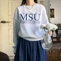 러블리감성 봄옷 MS 맨투맨티셔츠