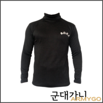 ROKA 로카 기모 발열 목 폴라티 겨울 군인 기능성 폴라 티 로카 목티 긴팔 반목티