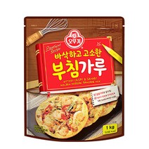 오뚜기 바삭하고 고소한 부침가루 1kg 3개
