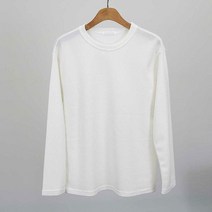 로코비전 로이 남자 오버핏 니트 라운드 긴팔 티셔츠